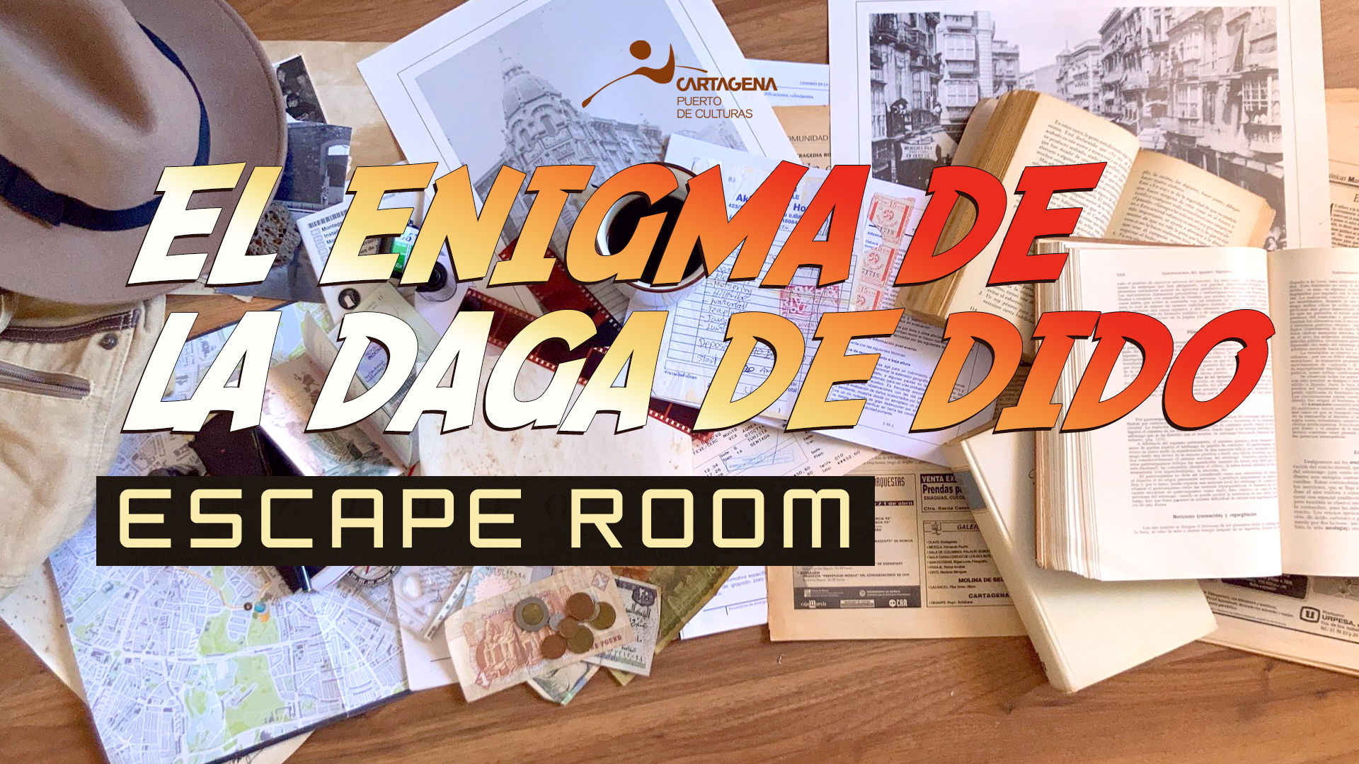 EL ENIGMA DE LA DAGA DE DIDO. Escape room